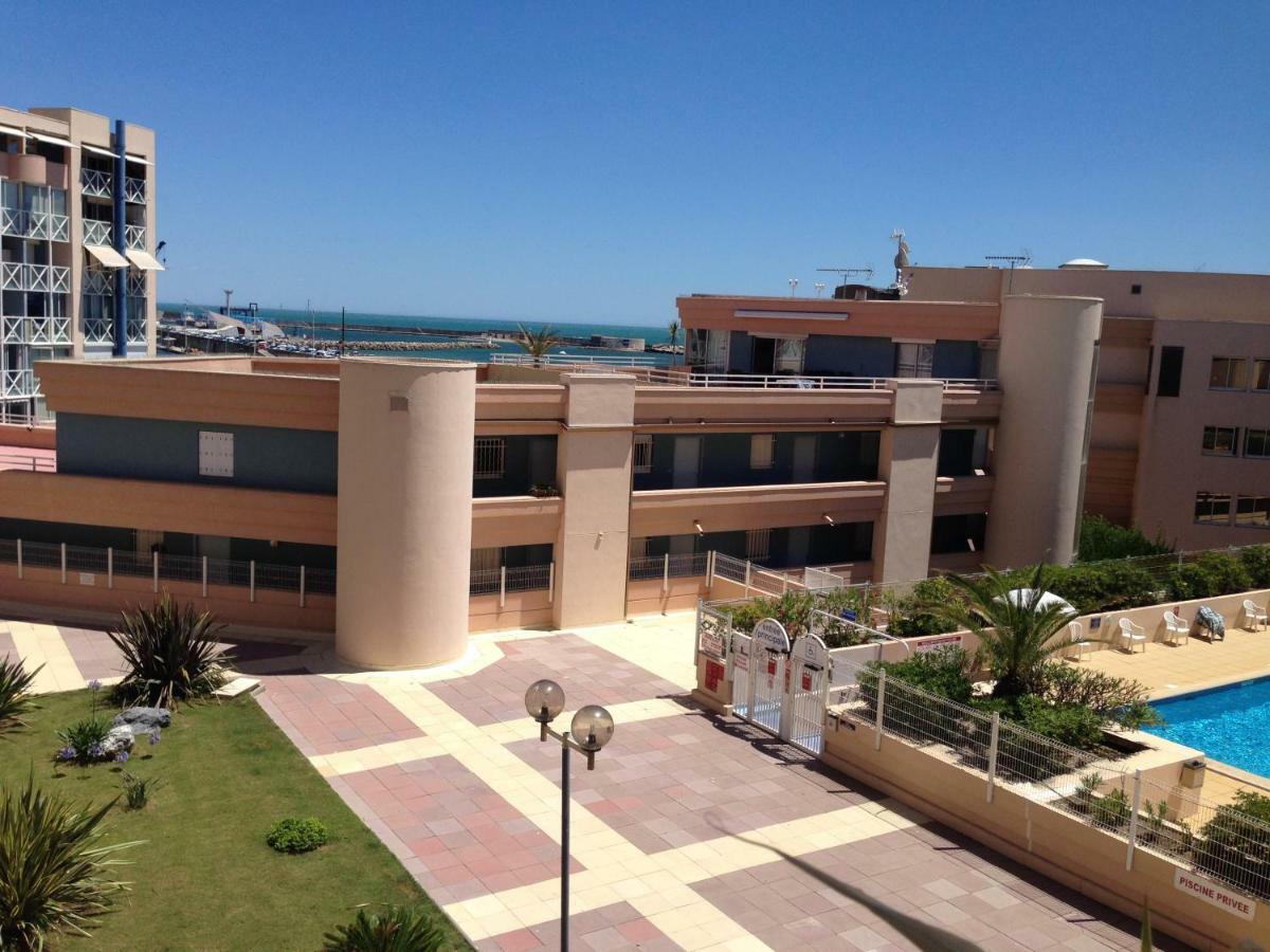 Résidence avec piscine et box, vue sur mer Sète Exterior foto