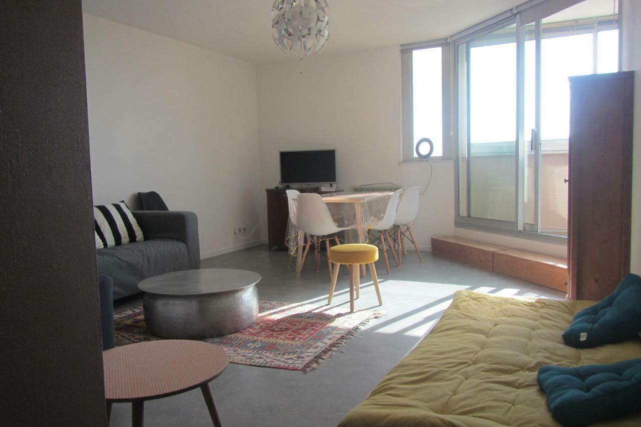 Résidence avec piscine et box, vue sur mer Sète Exterior foto